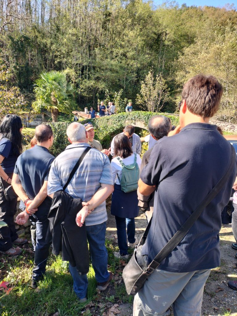 Visita al entorno de la serrería de Irurita, en Navarra