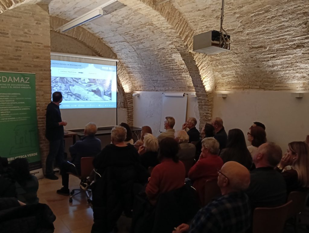 Exposición Cuando el río recupera su espacio: charla divulgativa del pasado 18 de febrero