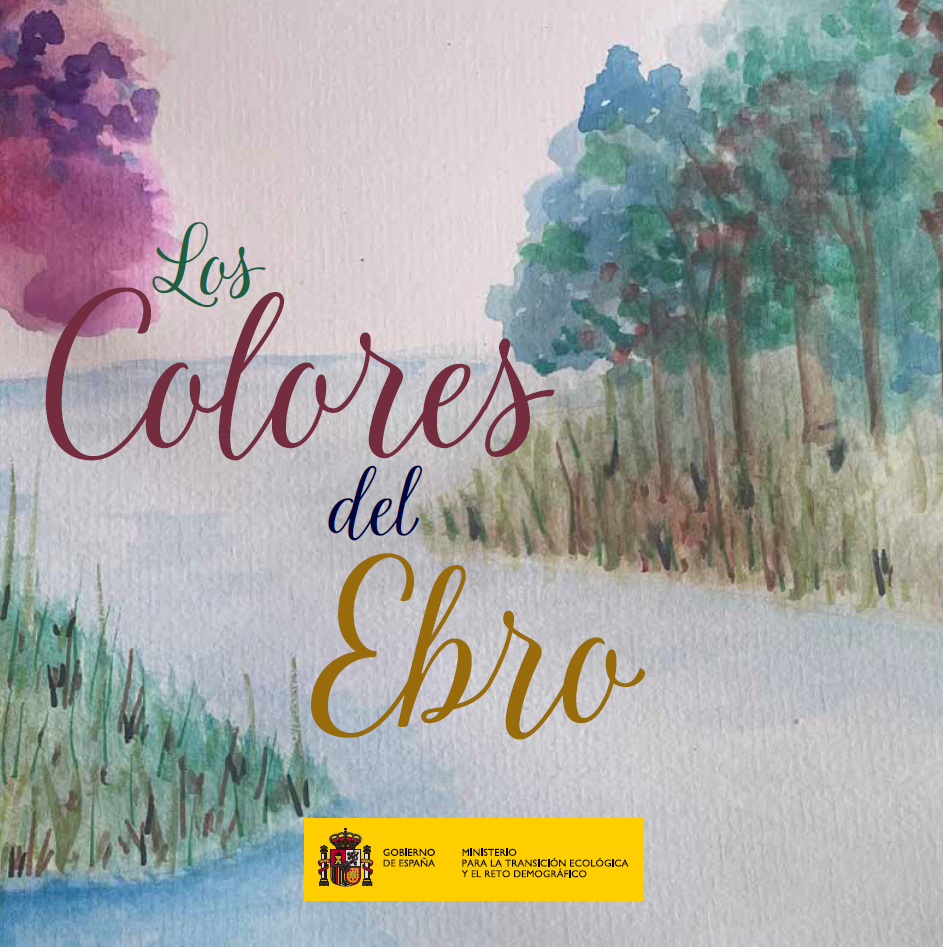 Portada del cuento "Los colores del Ebro"